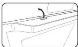 Pure technical line drawing of a mechanical component with no text or symbols