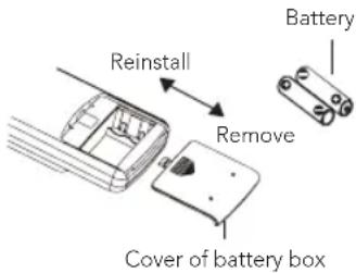 Reinstall Remove Battery Cover of battery box