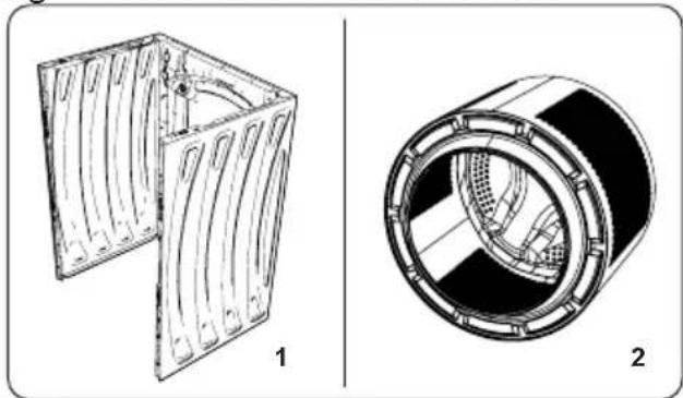 GRAM WD 58116-52 - SKYLLEPROP/ VASKEMASKINE/TROMLE - 2