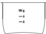 Crock-Pot Express SCCPPC100-V1 - COOKING POT MARKINGS - 1