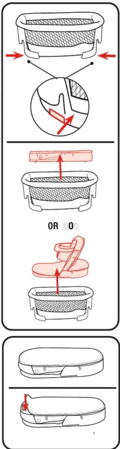 GRACO Pack 'n Play Sit 'N Grow Playard - WARNING - 1
