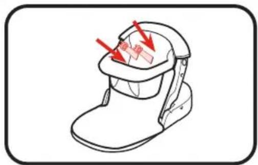 GRACO Pack 'n Play Sit 'N Grow Playard - To Remove Seat Pad • Para sacar la almohadilla del asiento - 1