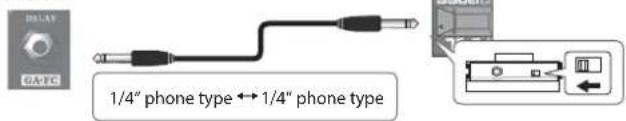 GATE 1/4" phone type ↔ 1/4" phone type