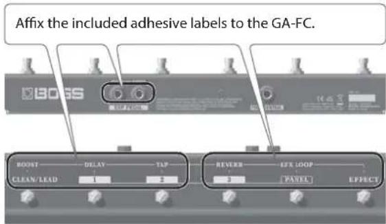 BOSS Nextone Stage - Using the GA-FC - 1
