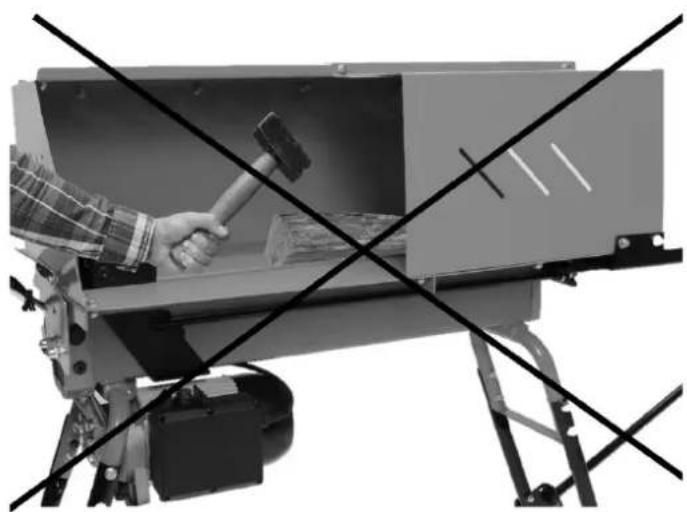 Cocraft LS5T - Bei Verklemmen des Holzstückes - 2