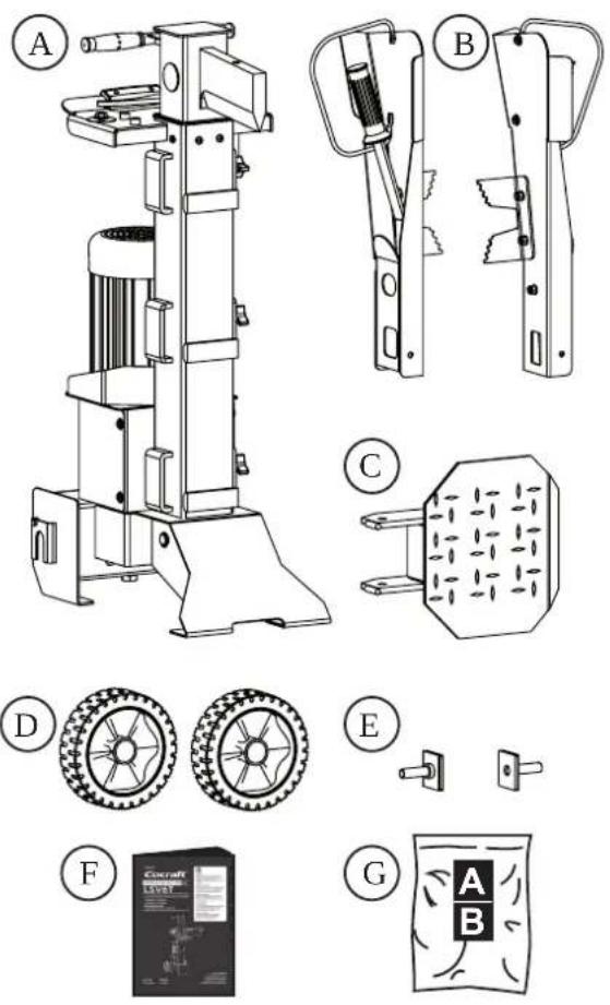 Cocraft LSV6T - Verpackungsinhalt - 1