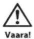 Cocraft LSV6T - Varoitus! Halkomakoneen vahingoittumisvaara! - 1