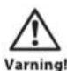 Cocraft LSV6T - Varning! Risk för skada på vedklyven! - 1
