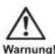 Cocraft LSV6T - Warnung vor Maschinenschäden! - 1