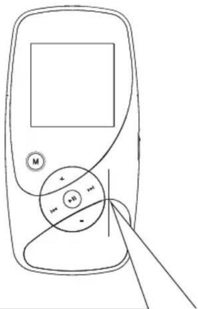 Diagram of a mobile phone with labeled buttons and screen, showing measurement markings like +, -, and -0.1.