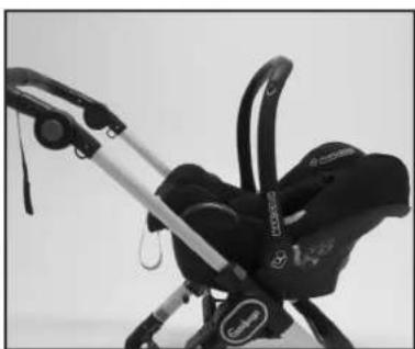 Emmaljunga Carseat Adapter - Afmonter adapteren fra stellet - 2