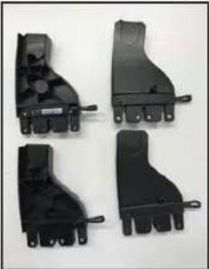 Emmaljunga Carseat Adapter - Befestigung des Adapters auf dem Kinderwagengestellgestell - 1