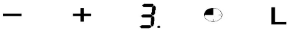 - + 3. Ⓞ L