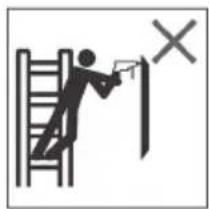 Clas Ohlson WR2491A - General safety instructions for all ladders - 10
