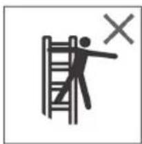 Clas Ohlson WR2491A - Allgemeine Sicherheitshinweise für Leitern - 9