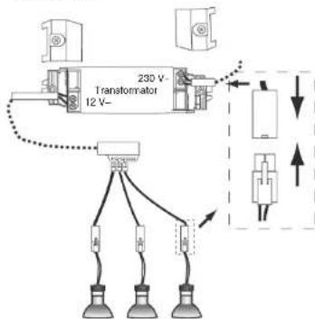 230 V- Transformer 12 V-