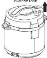 Crock-Pot Express CSC089X-DIM - ELIBERAREA PRESIUNII LA SFÄRŞITUL PREPARÄRII ALIMENTELOR - 3
