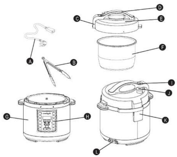 Crock-Pot Express CSC089X-DIM - 1