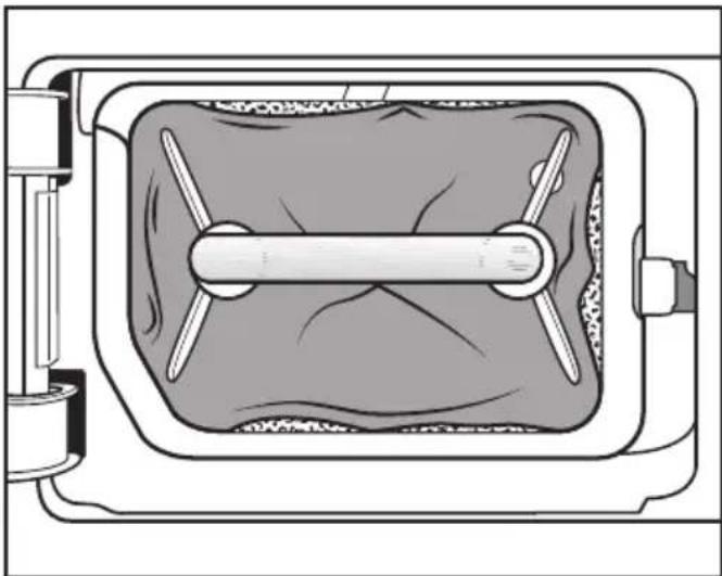 MIELE TEL785 WP - Sokkelfilteret udskiftes - 1