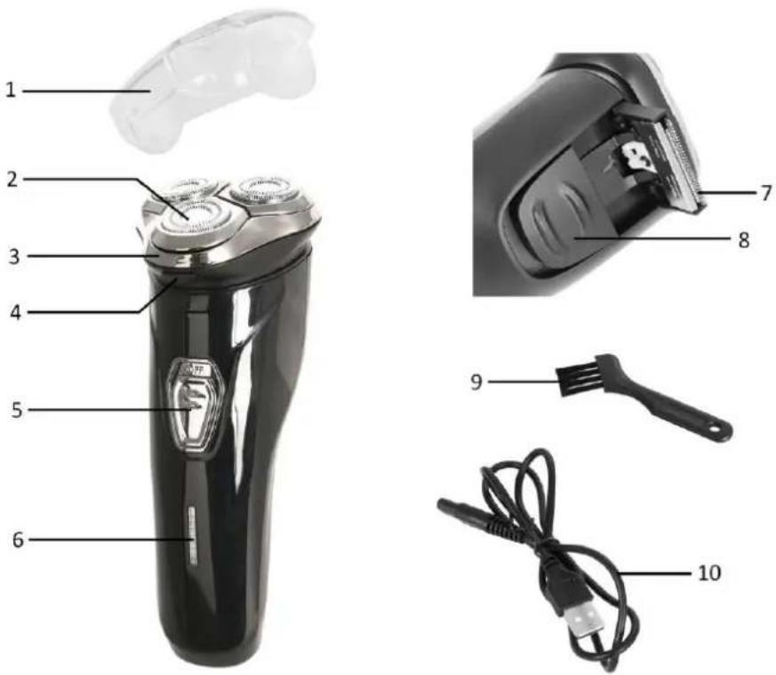 Emerio RS-128235 - OSALUETTELO - 1