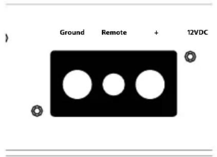 Ground Remote + 12VDC