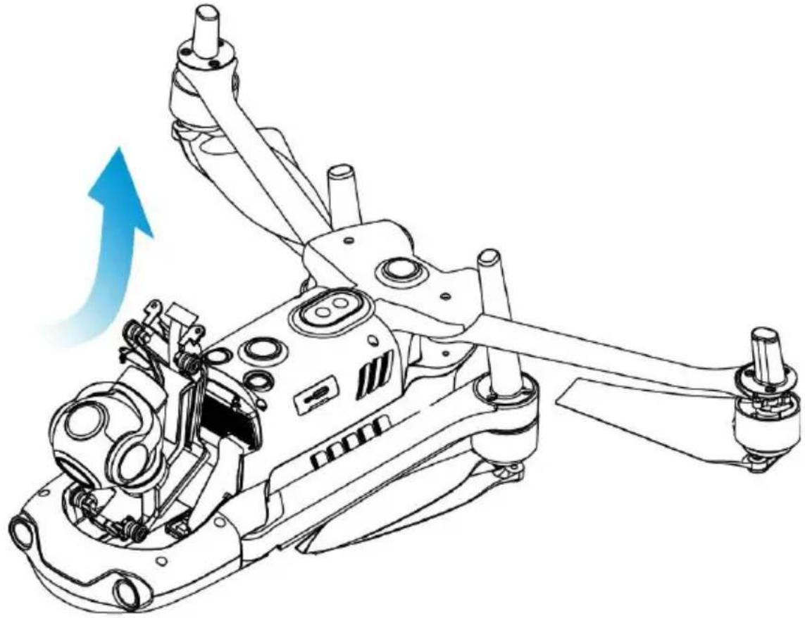 Autel EVO II Pro V2 - - Removing the Gimbal - 3