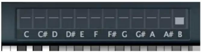 C C# D D# E F F# G G# A A# B