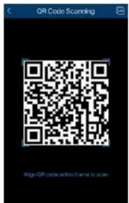 QR Code Scanning Align QR code within frame to scan