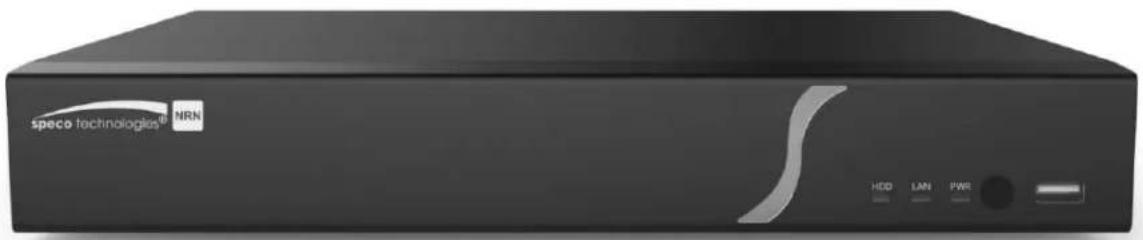speco technologies® NRN HDD LAN PWR