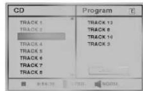 CD Program TRACK 1 TRACK 2 TRACK 3 TRACK 4 TRACK 5 TRACK 6 TRACK 7 TRACK 8 TRACK 13 TRACK 8 TRACK 10 TRACK 3 0:00:00 START HORNIE