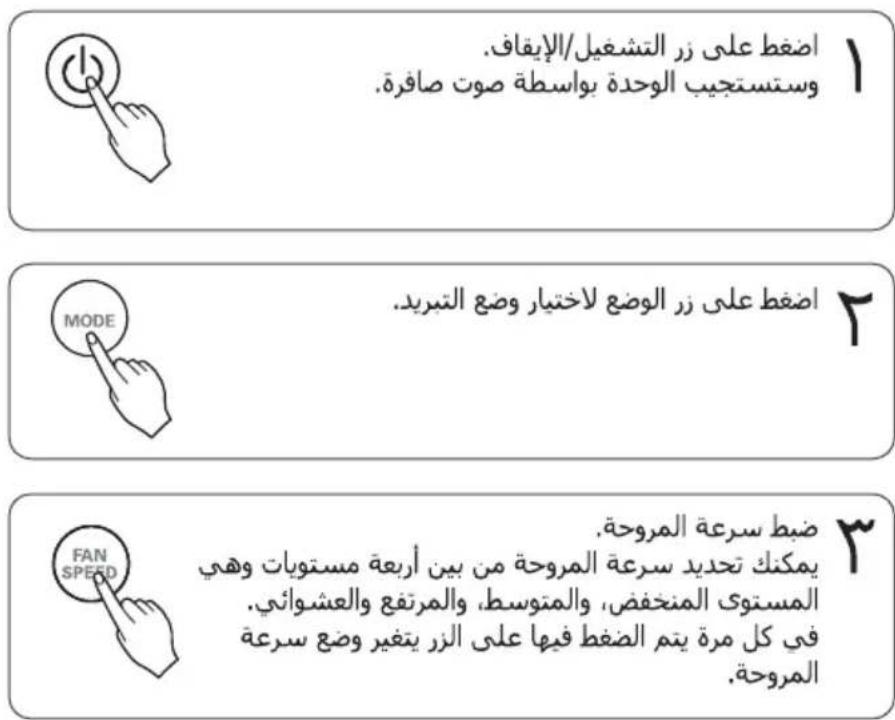 Islamic نصّر عَلَى زر التشغيل/الإِيقاف. وستستجیب الوحدة بواسطة صوت ص Afرة. 1 Islamic نصّر عَلَى زر الوضع لاختبار وضع التبريد. 2 Islamic نصّر عَلَى زر الوضع لاختبار وضع التبريد. 3 Islamic نصّر عَلَى زر الوضع لاختبار وضع التبريد. 4 Islamic نصّر عَلَى زر الوضع لاختبار وضع التبريد. 5 Islamic نصّر عَلَى زر الوضع لاختبار وضع التبريد. 6 Islamic نصّر عَلَى زر الوضع لاختبار وضع التبريد. 7 Islamic نصّر عَلَى زر الوضع لاختبار وضع التبريد. 8 Islamic نصّر عَلَى زر الوضع لاختبار وضع التبريد. 9 Islamic نصّر عَلَى زر الوضع لاختبار وضع التبريد. 10 Islamic نصّر عَلَى زر الوضع لاختبار وضع التبريد. 11 Islamic نصّر عَلَى زر الوضع لاختبار وضع التبريد. 12 Islamic نصّر عَلَى زر الوضع لاختبار وضع التبريد. 13 Islamic نصّر عَلَى زر الوضع لاختبار وضع التبريد. 14 Islamic نصّر عَلَى زر ال phòng لاختبار وضع التبريد. 15 Islamic نصّر عَلَى زر ال phòng لاختبار وضع التبريد. 16 Islamic نصّر عَلَى زر ال phòng لاختبار وضع التبريد. 17 Islamic نصّر عَلَى زر ال phòng لاختبار وضع التبريد. 18 Islamic نصّر عَلَى زر ال phòng لاختبار وضع التبريد. 19 Islamic نصّر عَلَى زر ال phòng لاختبار وضع التبريد. 20 Islamic نصّر عَلَى زر ال phòng لاختبار وضع التبريد. 21 Islamic نصّر عَلَى زر ال phòng لاختبار وضع التبريد. 22 Islamic نصّر عَلَى زر ال phòng لاختبار وضع التبريد. 23 Islamic نصّر عَلَى زر ال phòng لاختبار وضع التبريد. 24 Islamic نصّر عَلَى زر ال phòng لاختبار وضع التبريد. 25 Islamic نصّر عَلَى زر ال phòng لاختبار وضع التبريد. 26 Islamic نصّر عَلَى زر ال phòng لاختبار وضع التبريد. 27 Islamic نصّر عَلَى زر ال phòng لاختبار وضع التبريد. 28 Islamic نصّر عَلَى زر ال phòng لاختبار وضع التبريد. 29 Islamic نصّر عَلَى زر ال phòng لاختبار وضع التبريد. 30 Islamic نصّر عَلَى زر ال phòng لاختبار وضع التبريد. 31 Islamic نصّر عَلَى زر ال phòng لاختبار وضع التبريد. 32 Islamic نصّر عَلَى زر ال phòng لاختبار وضع التبريد. 33 Islamic نصّر عَلَى زر ال phòng لاختبار وضع التبريد. 34 Islamic نصّر عَلَى زر ال phòng لاختبار وضع التبريد. 35 Islamic نصّر عَلَى زر ال phòng لاختبار وضع التبريد. 36 Islamic نصّر عَلَى زر ال phòng لاختبار وضع التبريد. 37 Islamic نصّر عَلَى زر ال phòng لاختبار وضع التبريد. 38 Islamic نصّر عَلَى زر ال phòng لاختبار وضع التبريد. 39 Islamic نصّر عَلَى زر ال phòng لاختبار وضع التبريد. 40 Islamic نصّر عَلَى زر ال phòng لاختبار وضع التبريد. 41 Islamic نصّر عَلَى زر ال phòng لاختبار وضع التبريد. 42 Islamic نصّر عَلَى زر ال phòng لاختبار وضع التبريد. 43 Islamic نصّر عَلَى زر ال phòng لاختبار وضع التبريد. 44 Islamic نصّر عَلَى زر ال phòng لاختبار وضع التبريد. 45 Islamic نصّر عَلَى زر ال phòng لاختبار وضع التبريد. 46 Islamic نصّر عَلَى زر ال phòng لاختبار وضع التبريد. 47 Islamic نصّر عَلَى زر ال phòng لاختبار وضع التبريد. 48 Islamic نصّر عَلَى زر ال phòng لاختبار وضع التبريد. 49 Islamic نصّر عَلَى زر ال phòng لاختبار وضع التبريد. 50 Islamic نصّر عَلَى زر ال phòng لاختبار وضع التبريد. 51 Islamic نصّر عَلَى زر ال phòng لاختبار وضع التبريد. 52 Islamic نصّر عَلَى زر ال phòng لاختبار وضع التبريد. 53 Islamic نصّر عَلَى زر ال phòng لاختبار وضع التبريد. 54 Islamic نصّر عَلَى زر ال phòng لاختبار وضع التبريد. 55 Islamic نصّر عَلَى زر ال phòng لاختبار وضع التبريد. 56 Islamic نصّر عَلَى زر ال phòng لاختبار وضع التبريد. 57 Islamic نصّر عَلَى زر ال phòng لاختبار وضع التبريد. 58 Islamic نصّر عَلَى زر ال phòng لاختبار وضع التبريد. 59 Islamic نصّر عَلَى زر ال phòng لاختبار وضع التبريد. 60 Islamic نصّر عَلَى زر ال phòng لاختبار وضع التبريد. 61 Islamic نصّر عَلَى زر ال phòng لاختبار وضع التبريد. 62 Islamic نصّر عَلَى زر ال phòng لاختبار وضع التبريد. 63 Islamic نصّر عَلَى زر ال phòng لاختبار وضع التبريد. 64 Islamic نصّر عَلَى زر ال phòng لاخت disparه، والمتوسط، والمرتفع والعشراني. في كل مرة يتم الضغط فيها على الزز يتفير وضع سربعة المروحة.