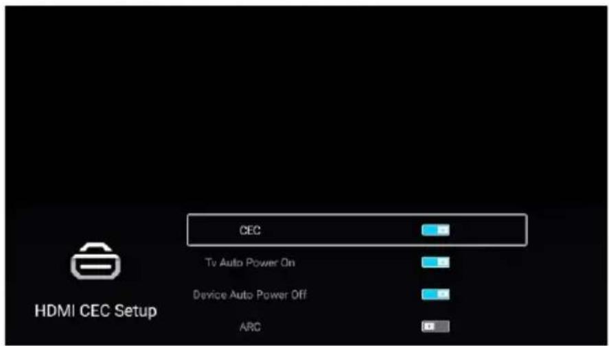 ASPES ATV5000SM - HDMI CEC Setup - 1