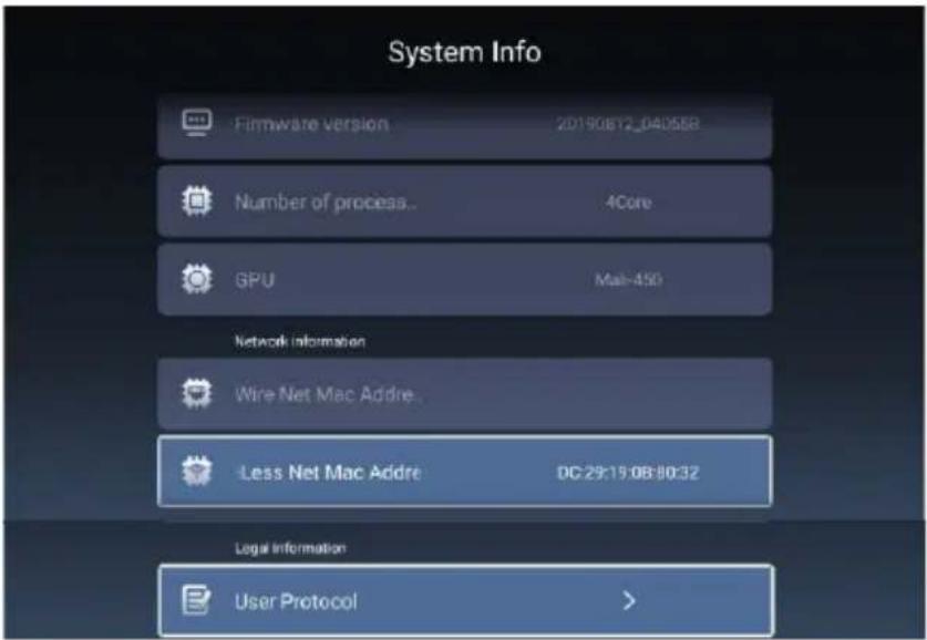 ASPES ATV5000SM - System Info - 2
