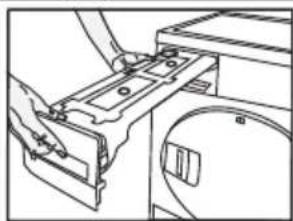 BEKO BTBC44XB - Tømning af vandbeholderen - 2