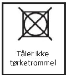 Tåler ikke tørketrommel