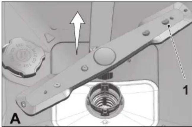 BEKO EDIN28535 - Nederste pumpehjul - 1