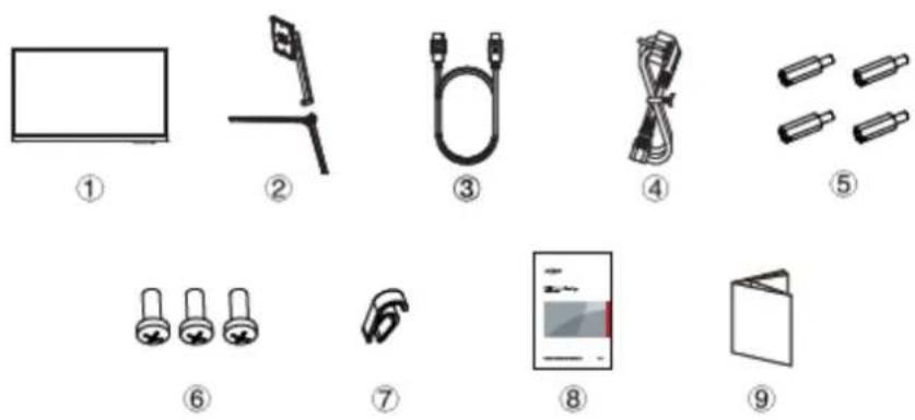 Dahua Technology LM27-P301A - Packing List - 2