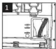 BEKO DU 7112 RA0W - Tilkobling av avløpsslangen - 1