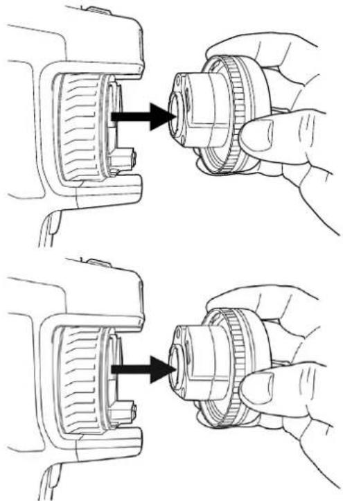 FLIR E85 - Changing camera lenses - 2