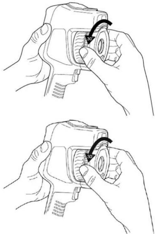 FLIR E85 - Changing camera lenses - 1