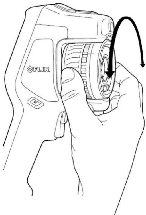 FLIR E85 - Manual focus - 1