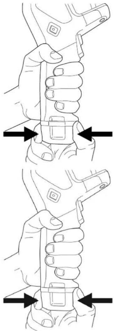 FLIR E85 - Removing the battery - 1