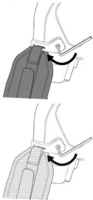 FLIR E85 - Mounting the hand strap - 2