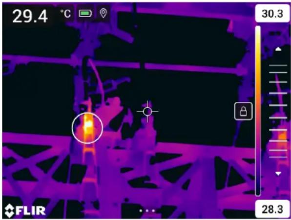 29.4 °C 30.3 FLIR 28.3