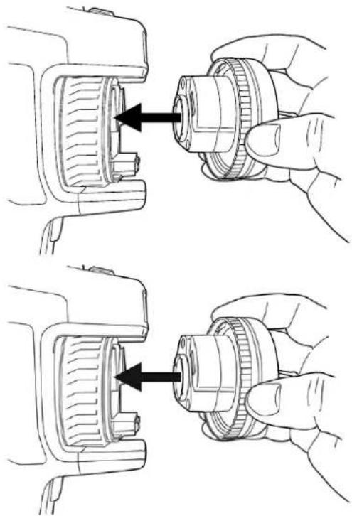 FLIR E85 - Changing camera lenses - 7