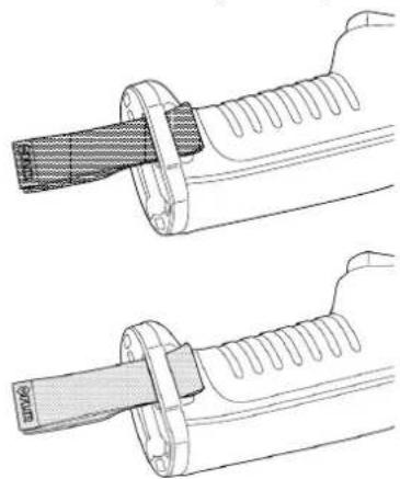 FLIR E85 - Mounting the hand strap - 6