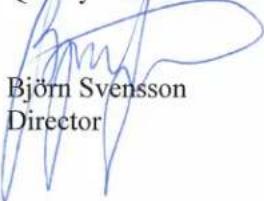Björn Svensson Director