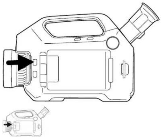 FLIR GFx320 - Operating the laser pointer - 1