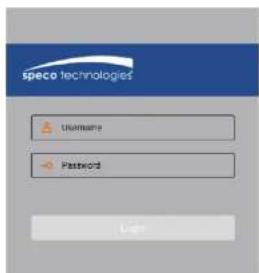 speco technologies Username Password Login