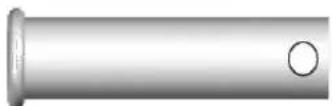 Craftsman 57953 - INSTALLATION HARDWARE, LOCATED IN HARDWARE BAG (SHOWN IN ACTUAL SIZE) - 3